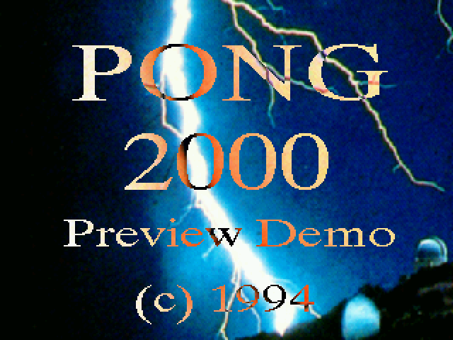 Ping 2000 atari screenshot